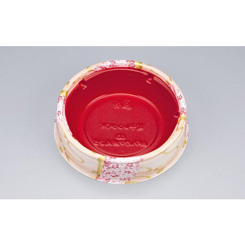 【蓋付き】BFハカマ集丸25(花風月)本体(N) 【本体600枚・蓋600枚セット】